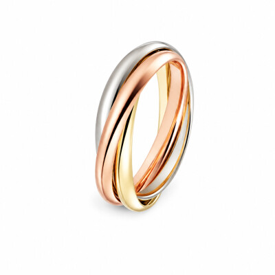 Bague Union or blanc, or rose, or jaune