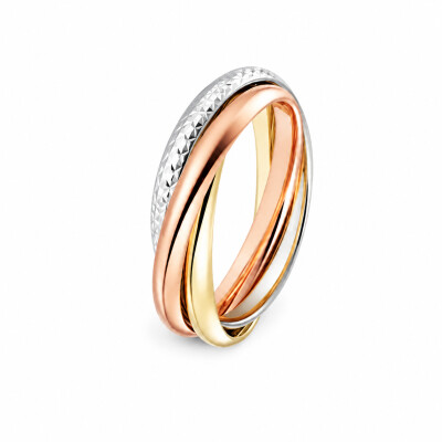 Bague Union or blanc, or rose, or jaune