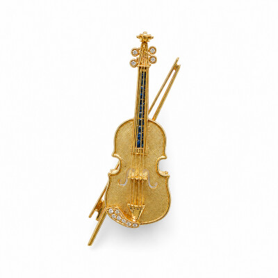Broche Occasion or rose