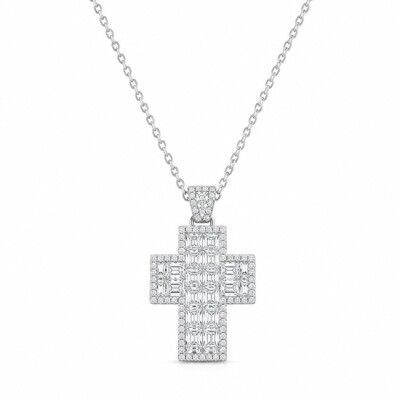 COLLIER PENDENTIF CROIX
