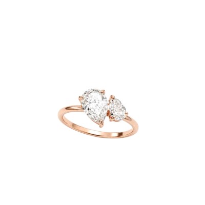 BAGUE TOI & MOI 2 POIRES