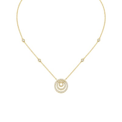 COLLIER RONDS DIAMANTS