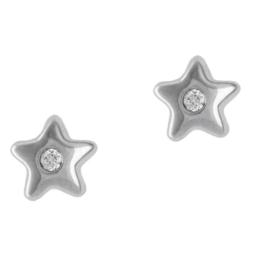 Boucles d'oreilles Veron Roques étoile