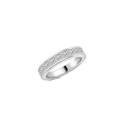 Alliance Veron Roques Princesse en or blanc et diamants