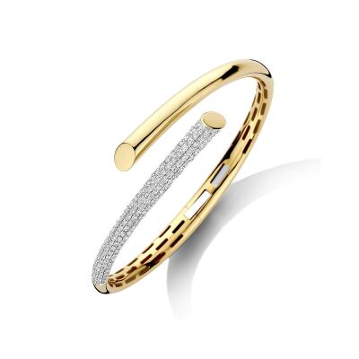 Bracelet Veron Roques Cabaret en or jaune et diamants