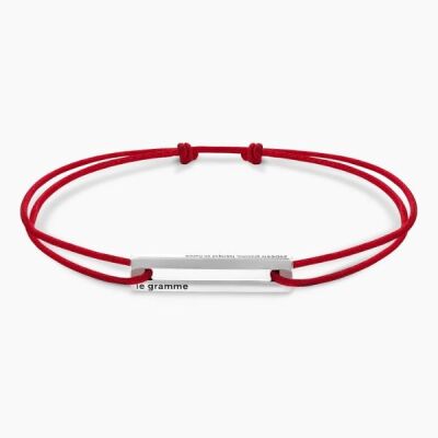 Bracelet le gramme Cordon en argent poli, 1.7 grammes