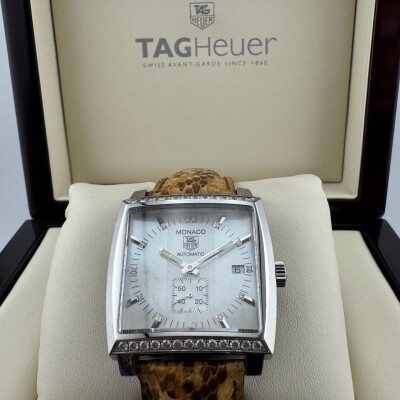 Tag Heuer Monaco Calibre 6 Diamonds