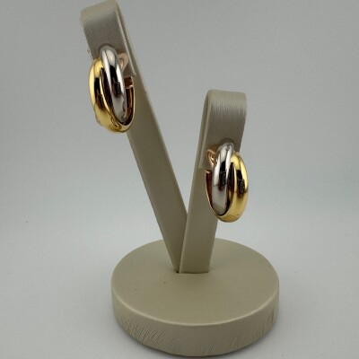 Cartier Boucles d'Oreilles Trinity 18K