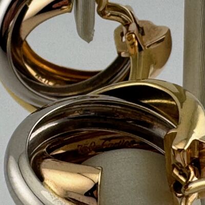 Cartier Boucles d'Oreilles Trinity 18K