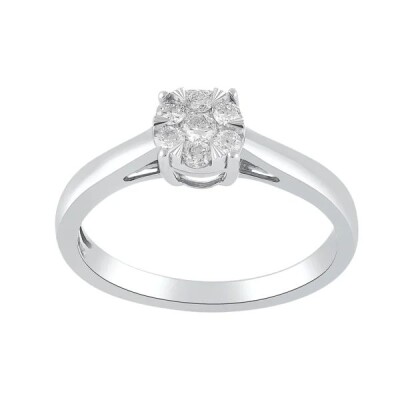 Solitaire illusion diamants