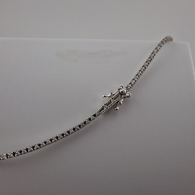 Bracelet rivière diamants